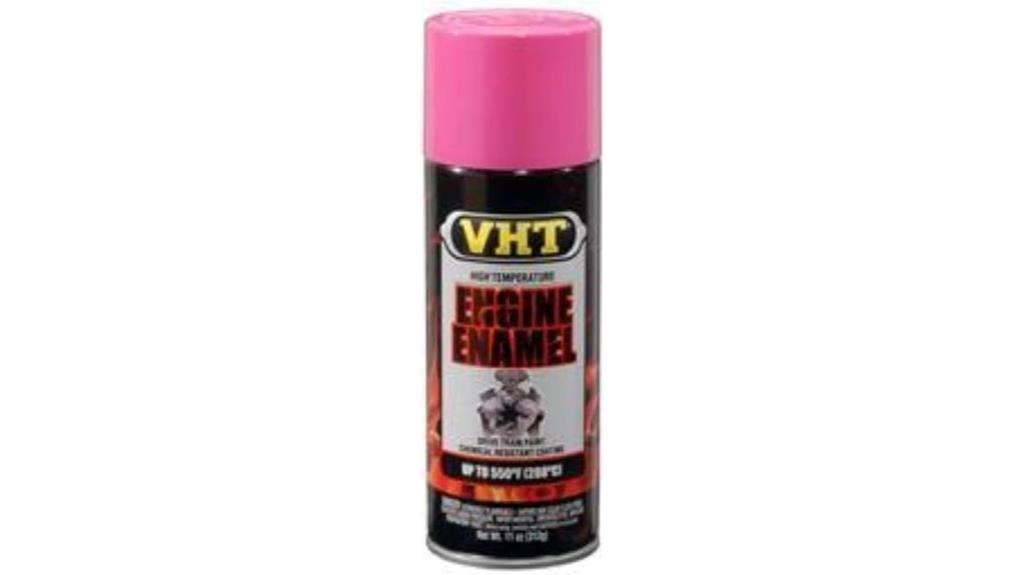 high heat pink spray