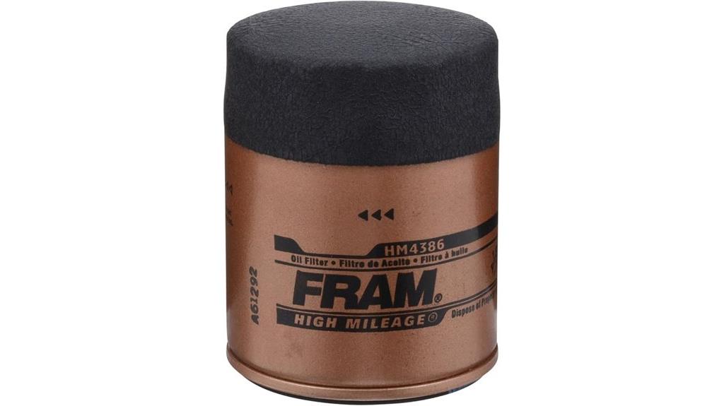 high mileage spin on filter