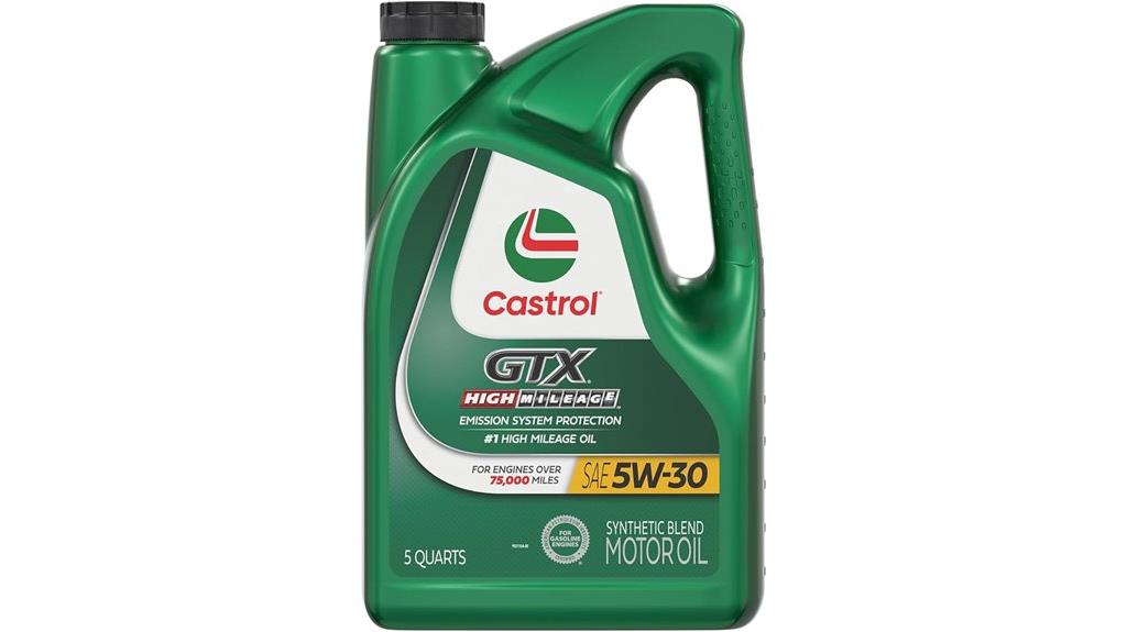 high mileage synthetic motor oil