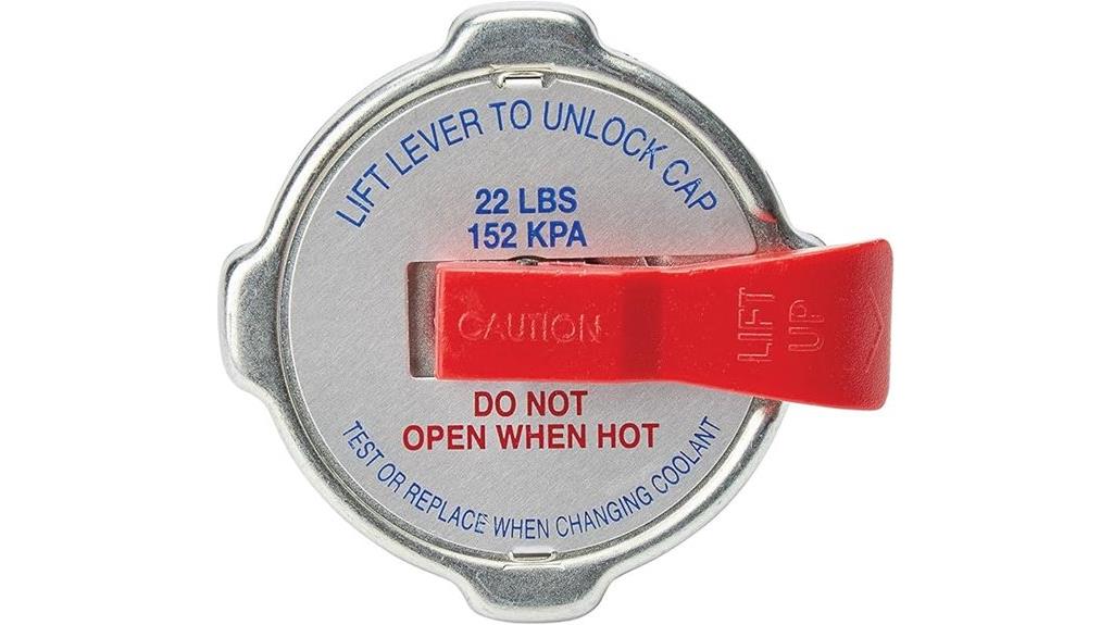 high pressure radiator cap