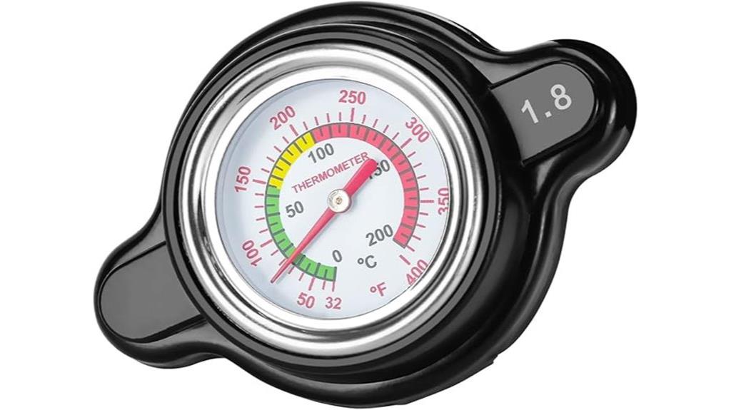 high pressure radiator temperature gauge