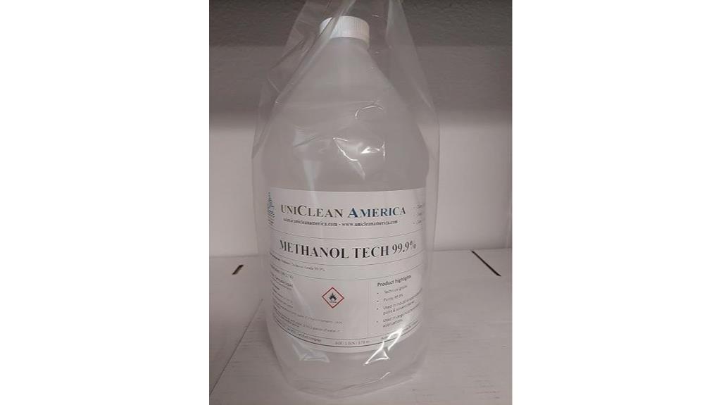 high purity methanol bottle