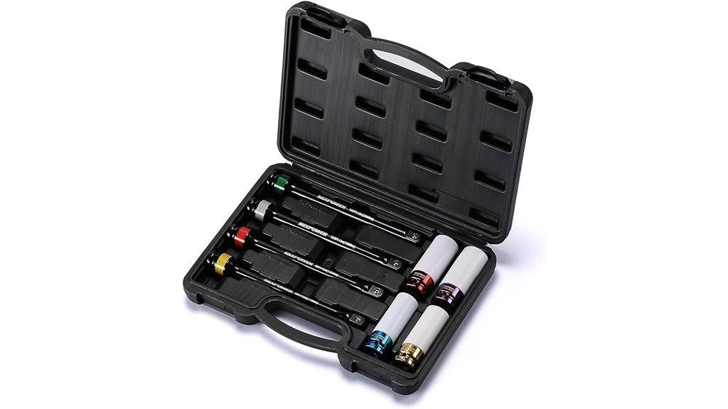 impact socket set with torque