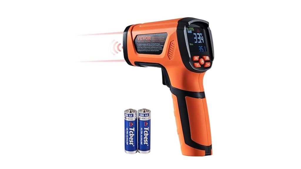 infrared dual laser thermometer