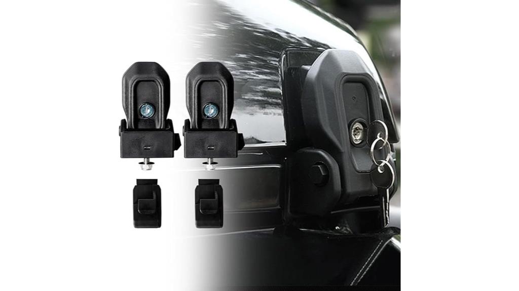 jeep hood locking keys