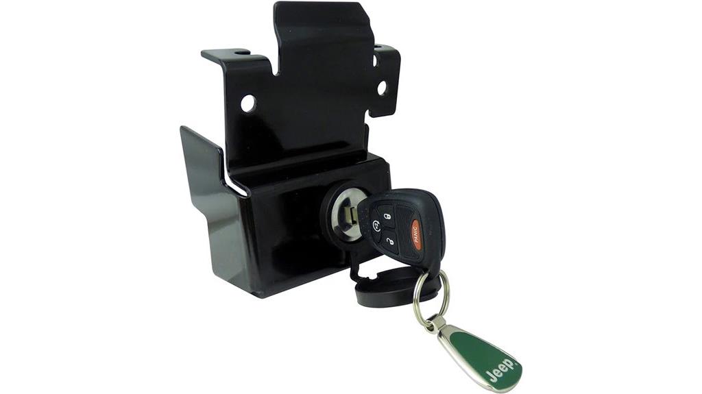 jeep wrangler hood lock