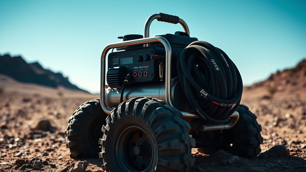 key off road compressor features