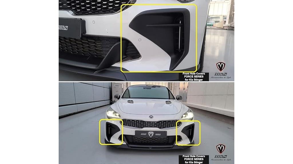 kia stinger vent ducts