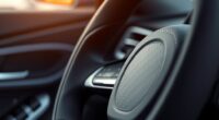 luxury alcantara steering cover