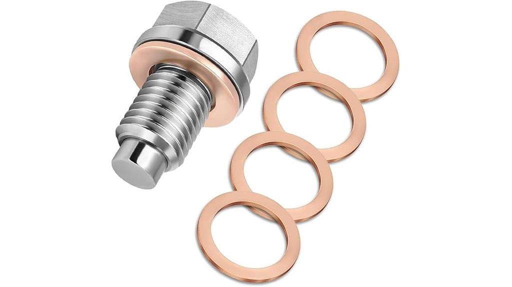 magnetic drain plug set