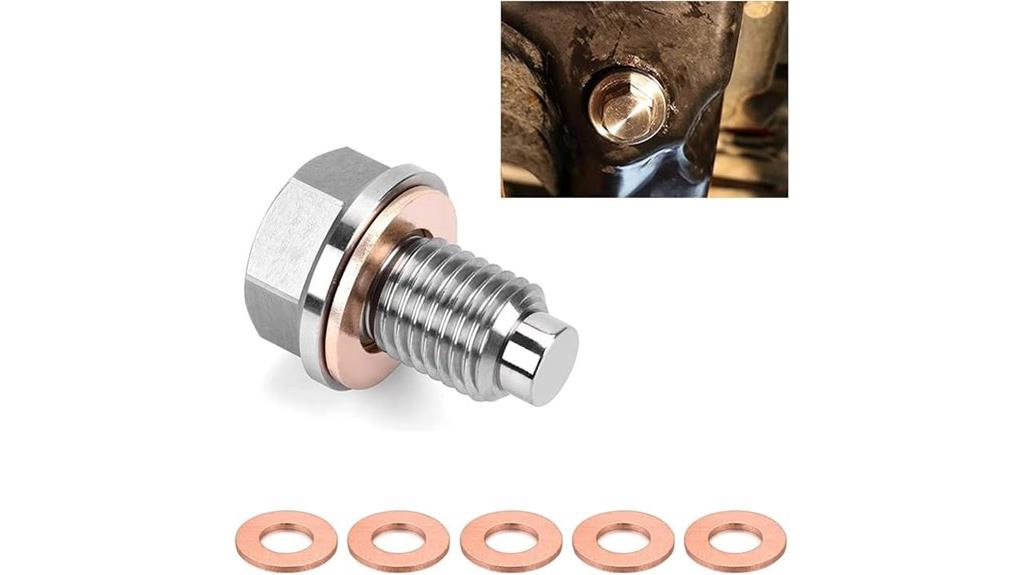 magnetic drain plug specification