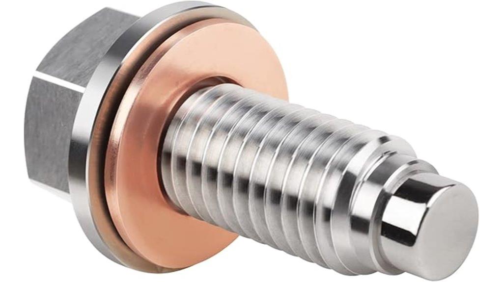magnetic oil drain plug