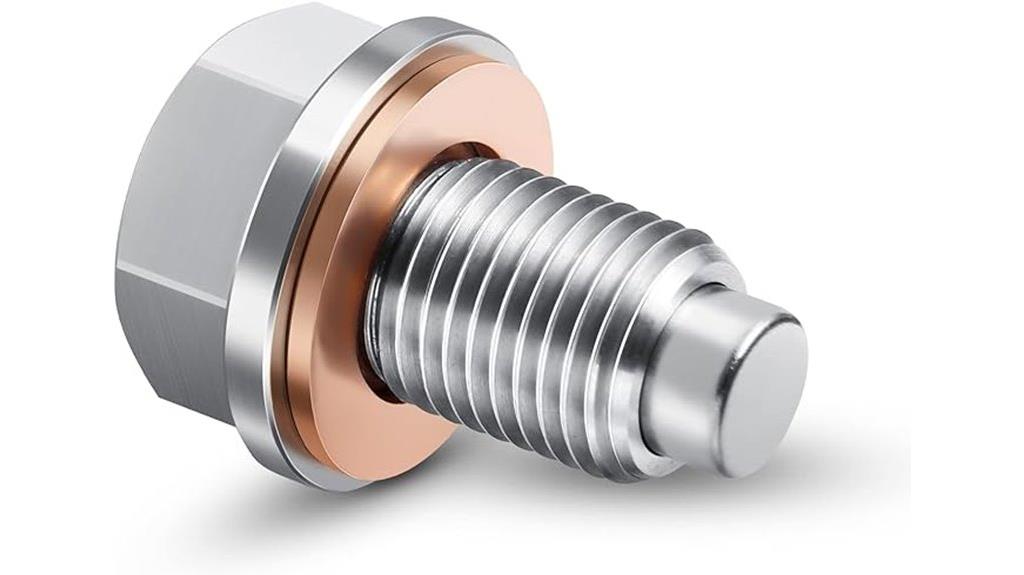 magnetic oil drain plug