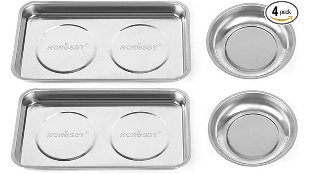 magnetic parts tray set