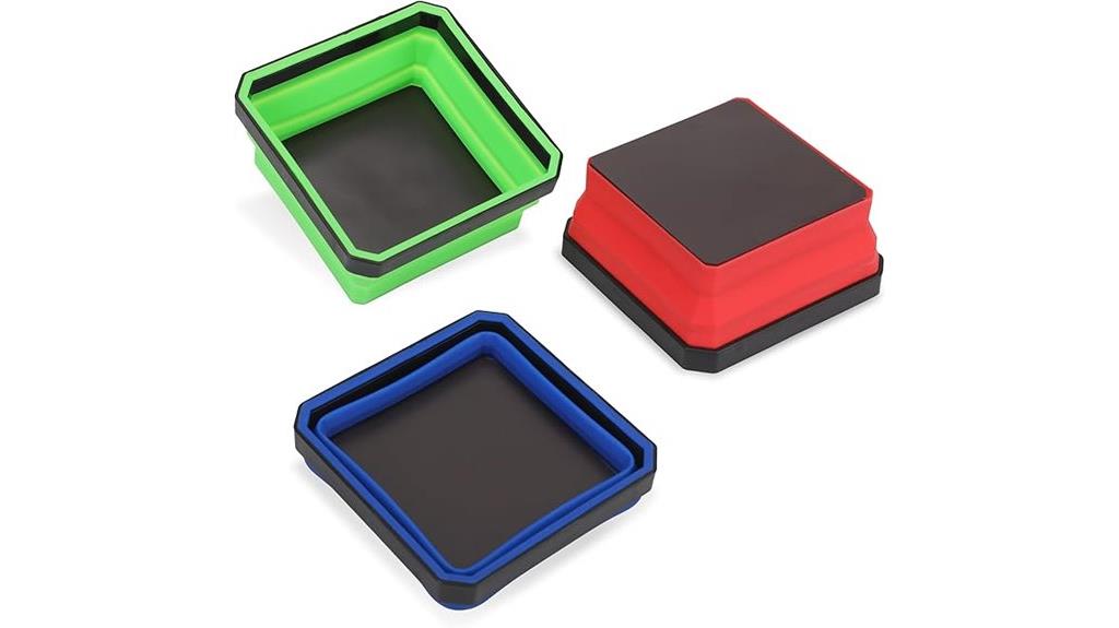 magnetic parts tray set