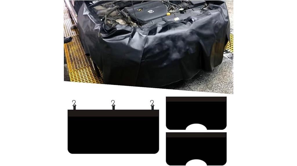 magnetic pu leather fender covers