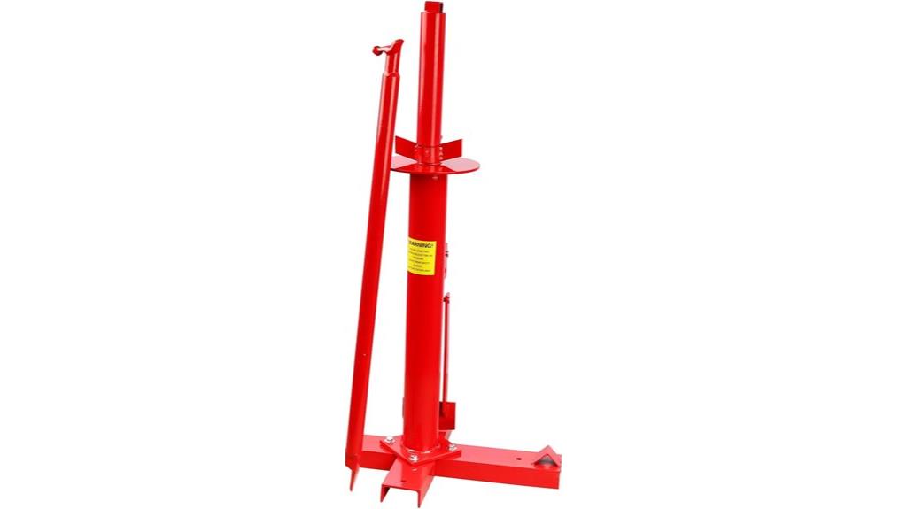 manual tire changer device
