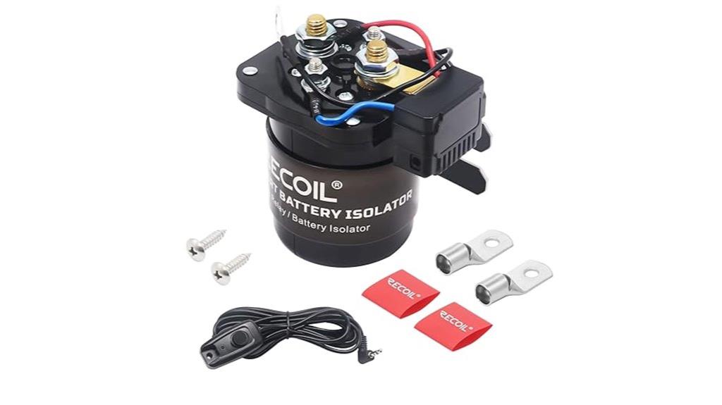 microprocessor battery isolator