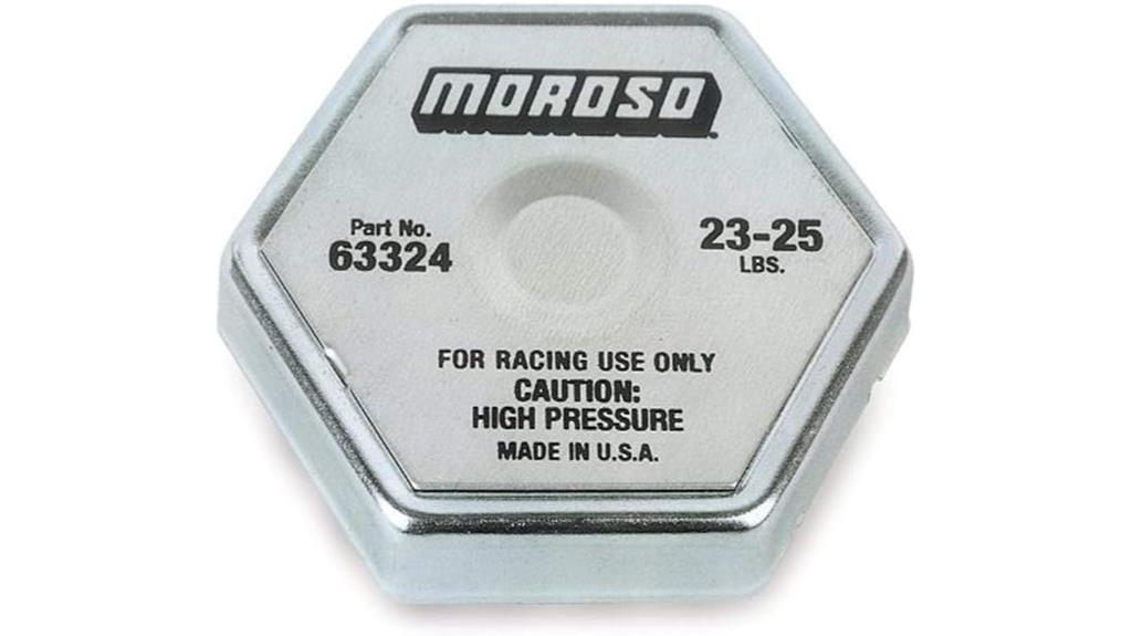 moroso 24 lbs radiator cap