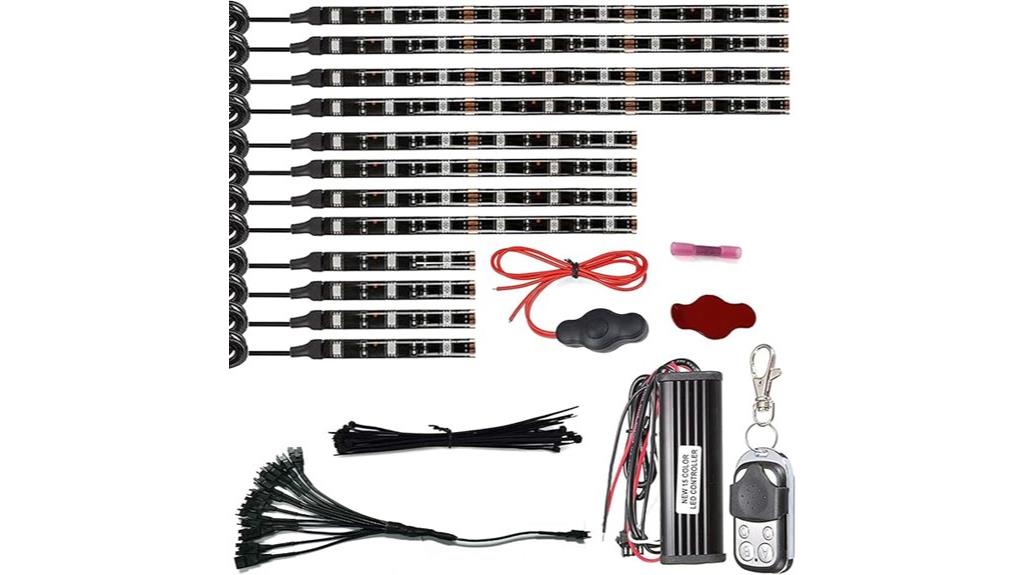 multi color vehicle led strips