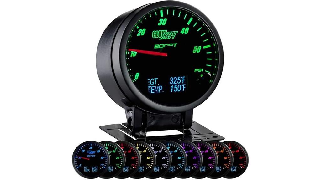 multi gauge boost pyrometer