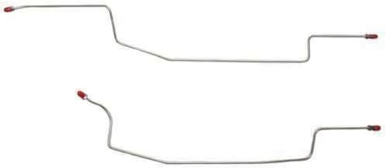 mustang 8 8 stainless lines