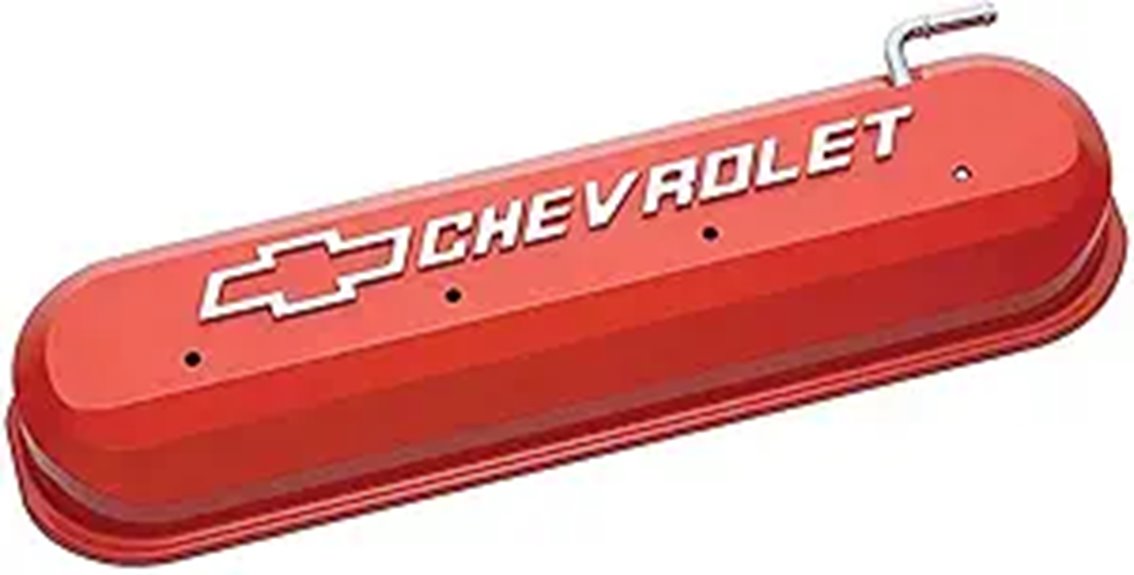 orange aluminum valve cover