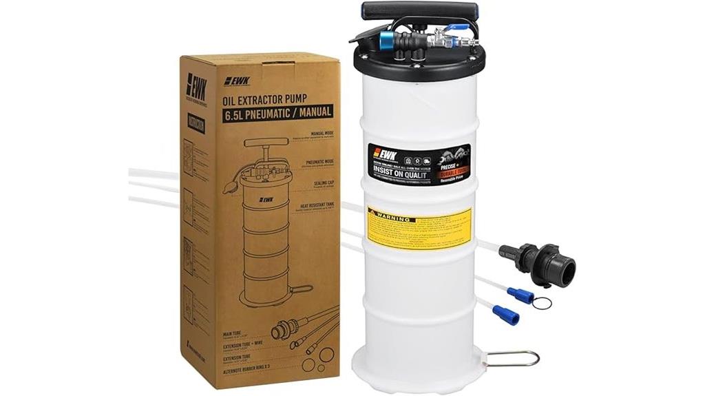 pneumatic manual oil extractor