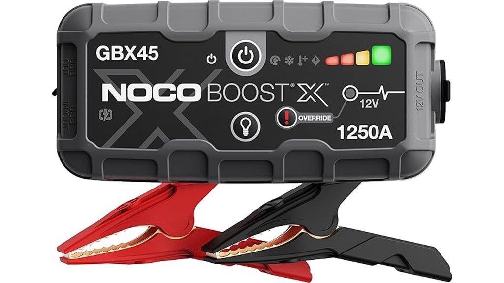 portable lithium battery jump starter