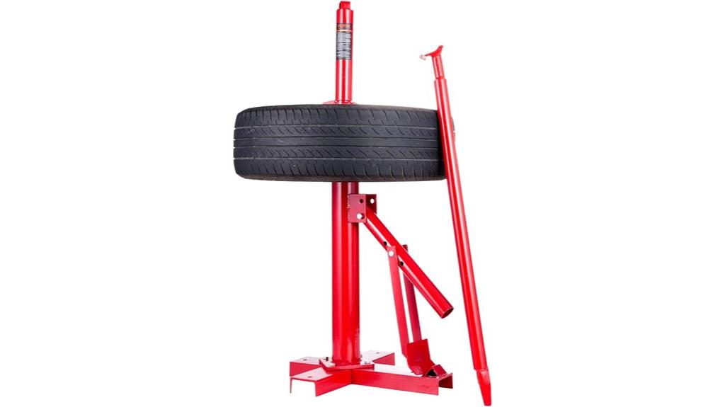 portable manual tire changer