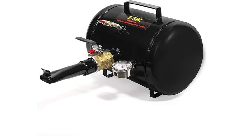 portable tire bead inflator