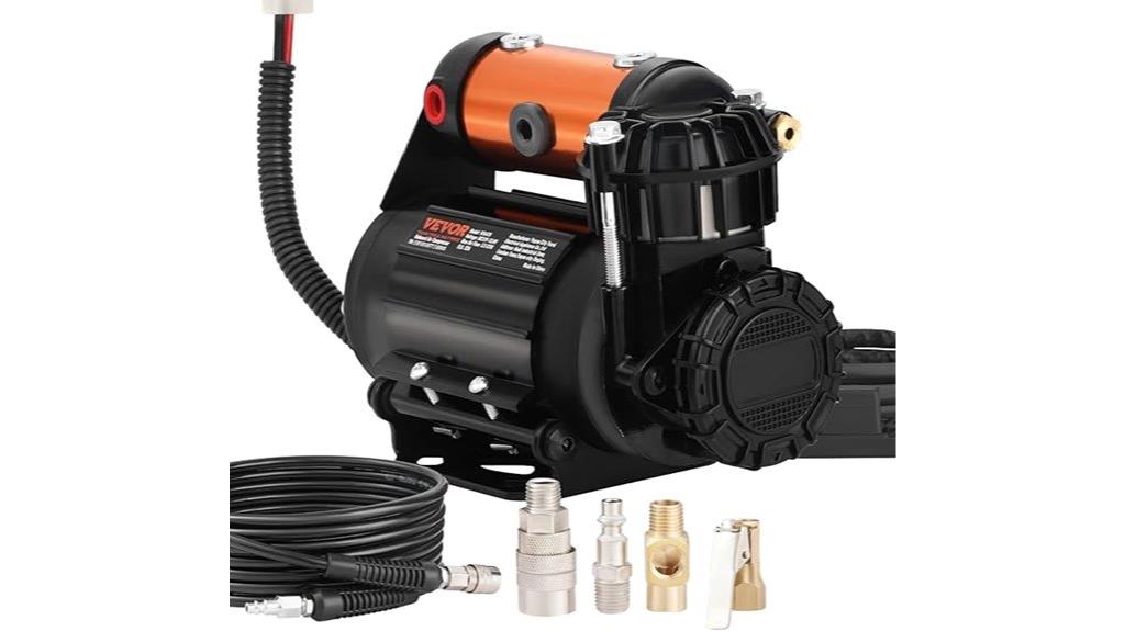 portable vehicle air compressor