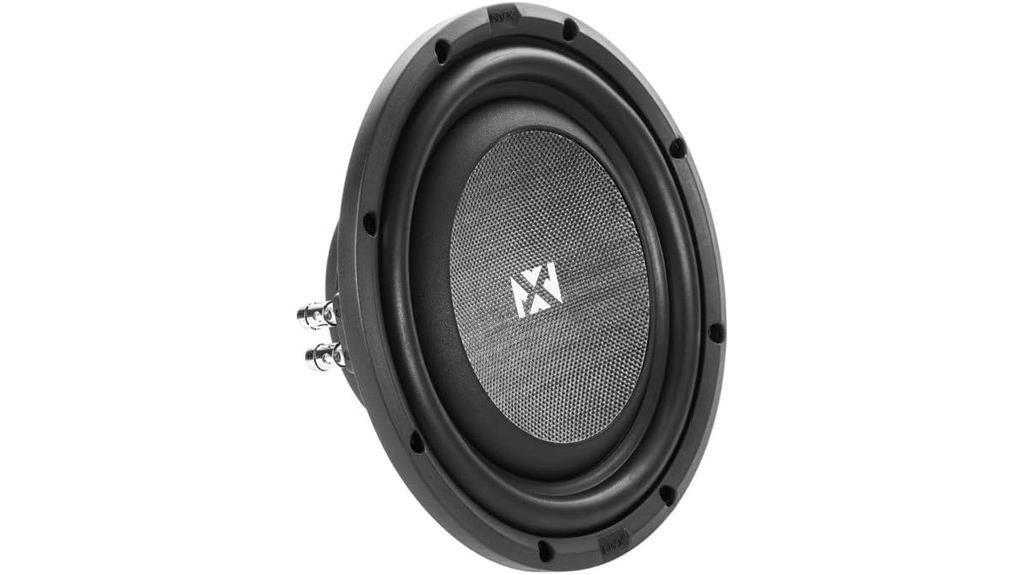 powerful 10 inch shallow subwoofer