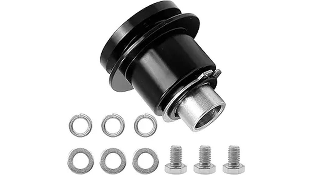 quick release steering hub