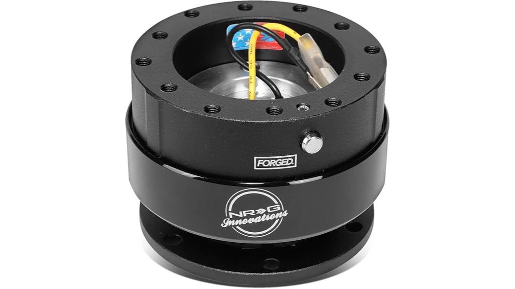 race steering wheel quick release