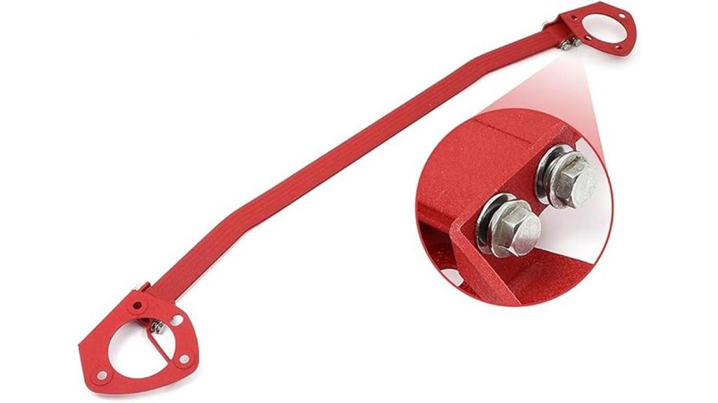 red honda civic brace