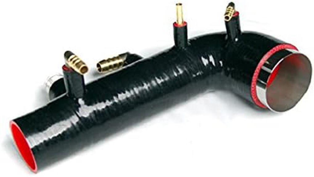 red silicone turbo inlet