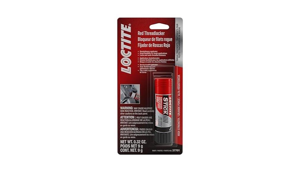 red threadlocker stick 9g