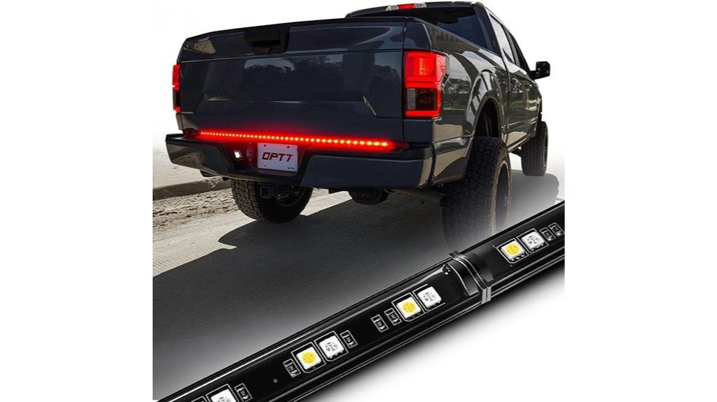redline led truck tailgate