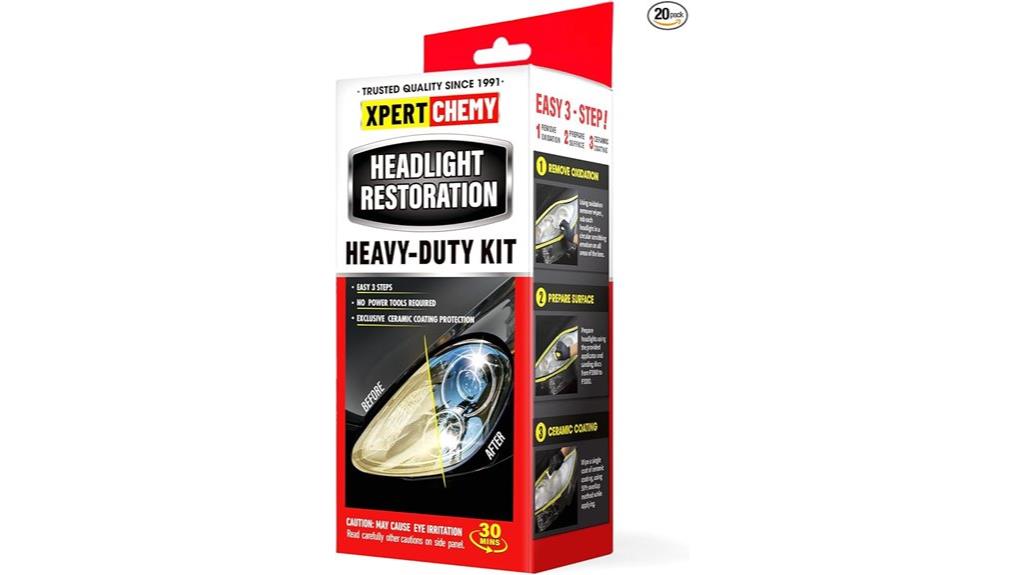 restore cloudy headlights easily