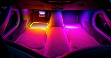 rgb car footwell lighting