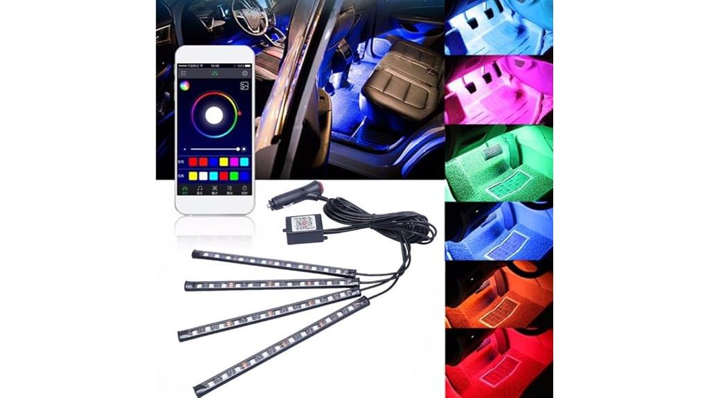 rgb car interior lights