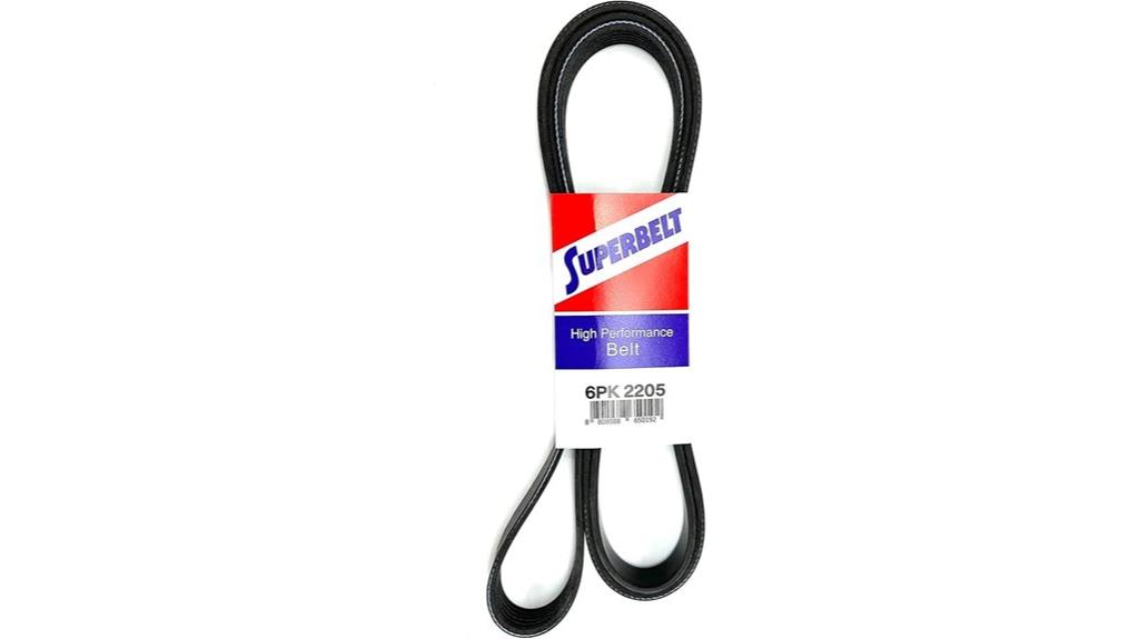 serpentine belt k060868 model