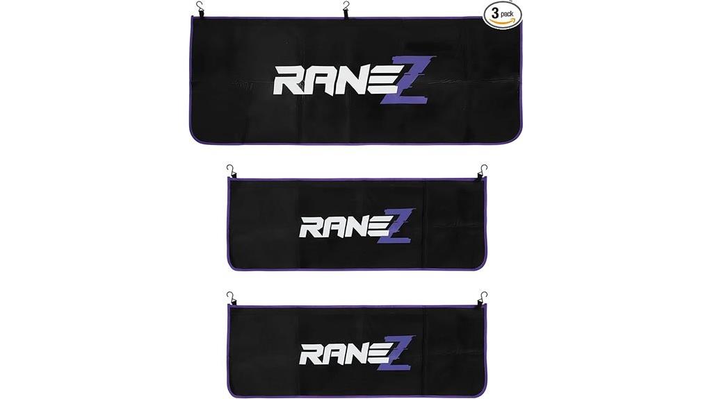 set of three thick fender covers