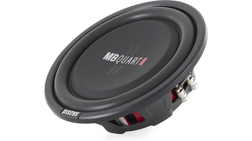 shallow space saving subwoofer