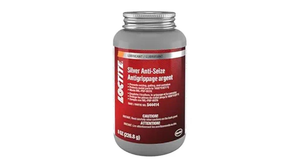 silver anti seize lubricant