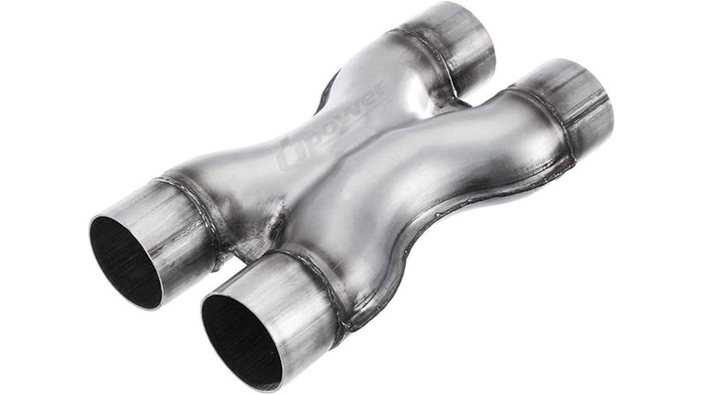 stainless steel exhaust crossover