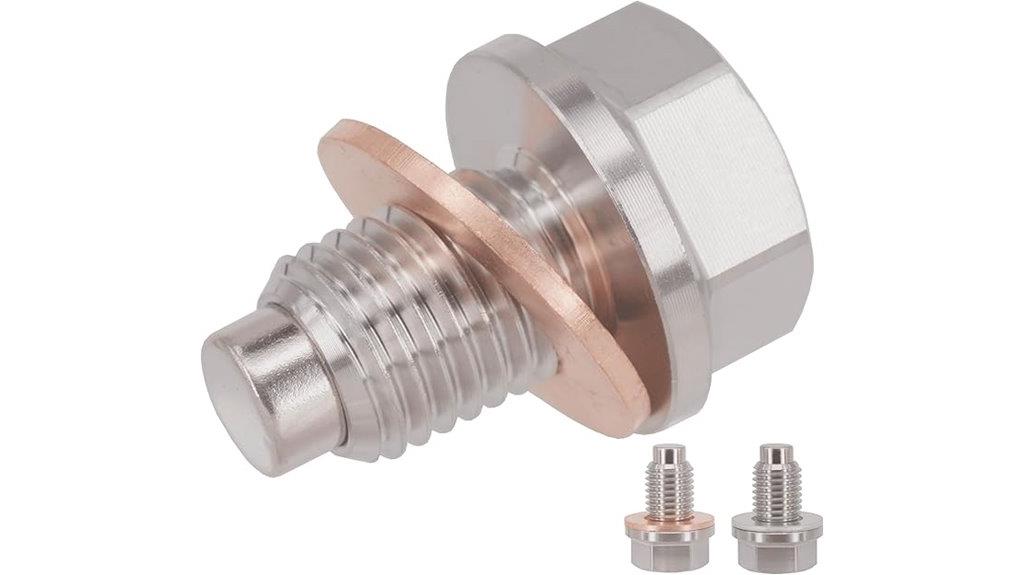 stainless steel magnetic drain