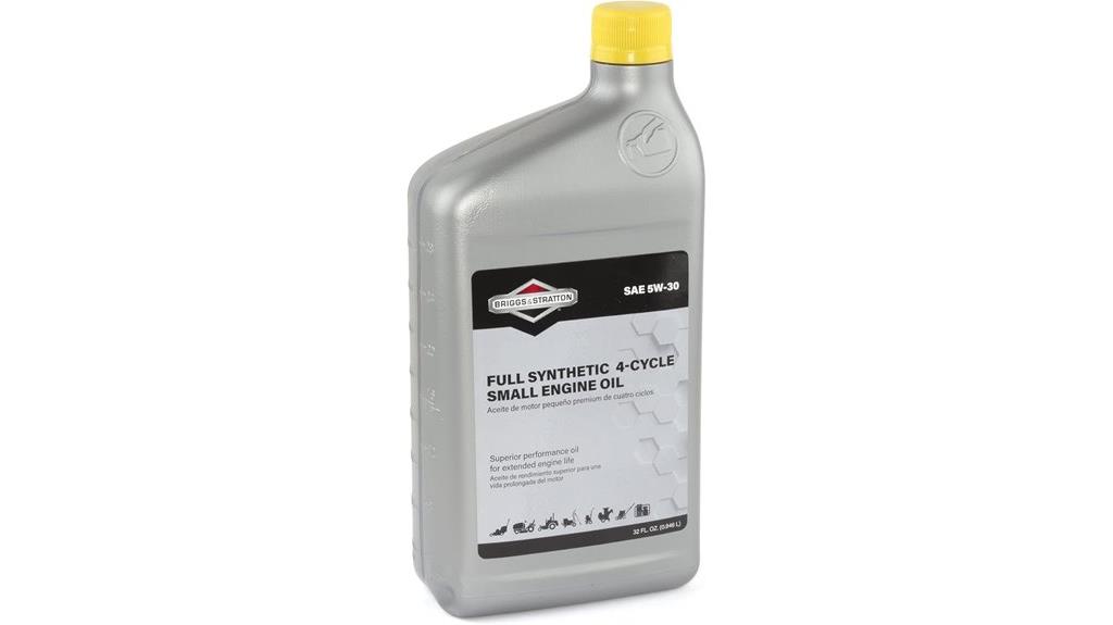synthetic 5w 30 small engine