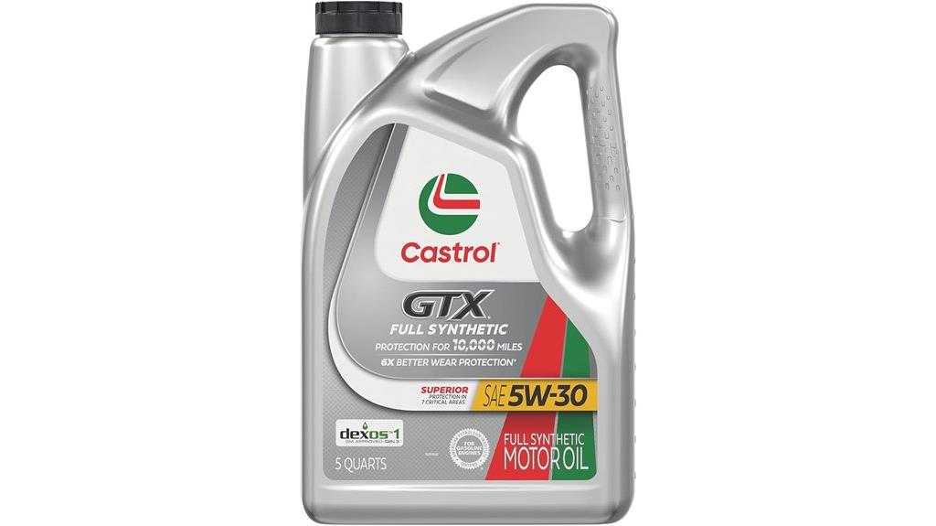 synthetic motor oil 5 quarts